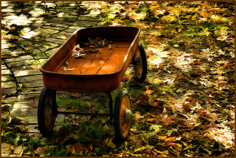 Wagon by  Marlene Smith
